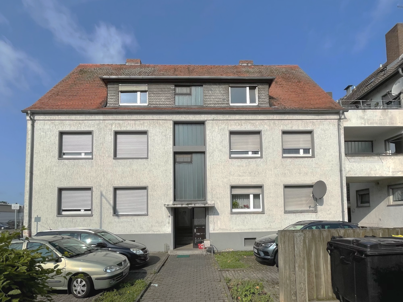 Bestandsgebäude in der Kinzigstraße